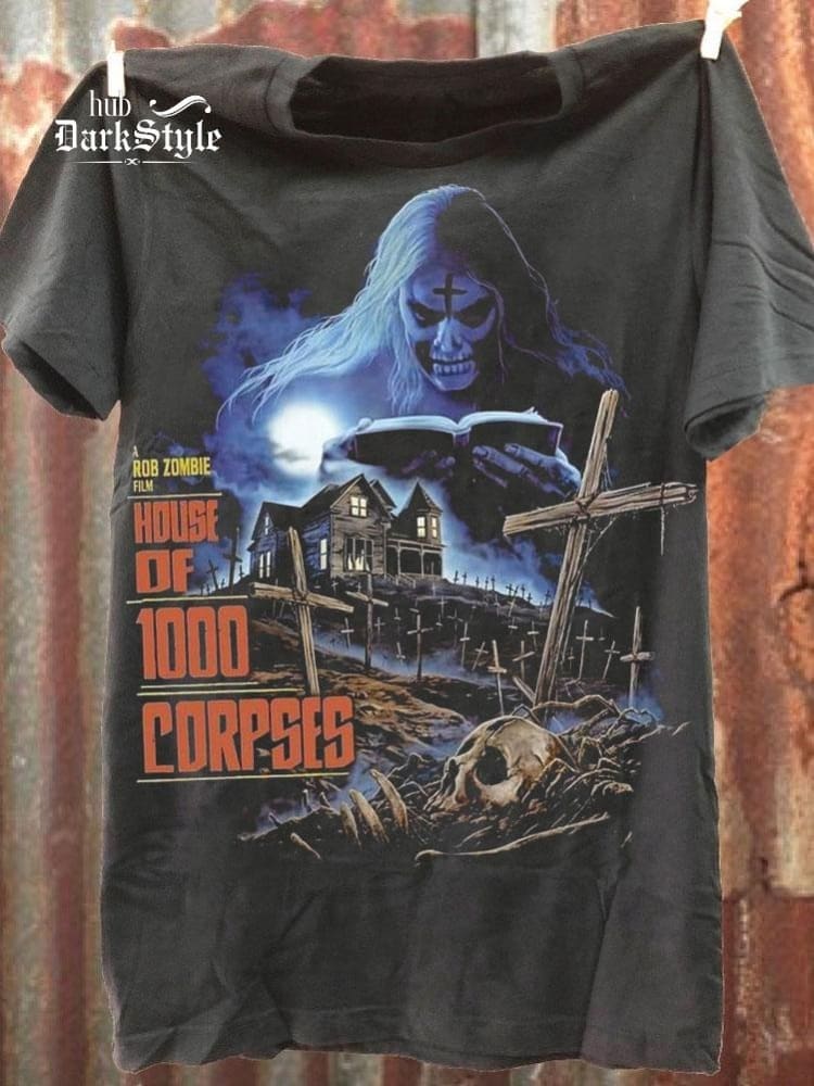 Horror House Of 1000 Corpses Print Unisex Tank Top