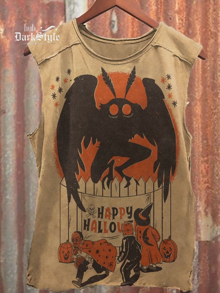 Mottengeist Halloween Print Unisex Klassisches Tank Top 