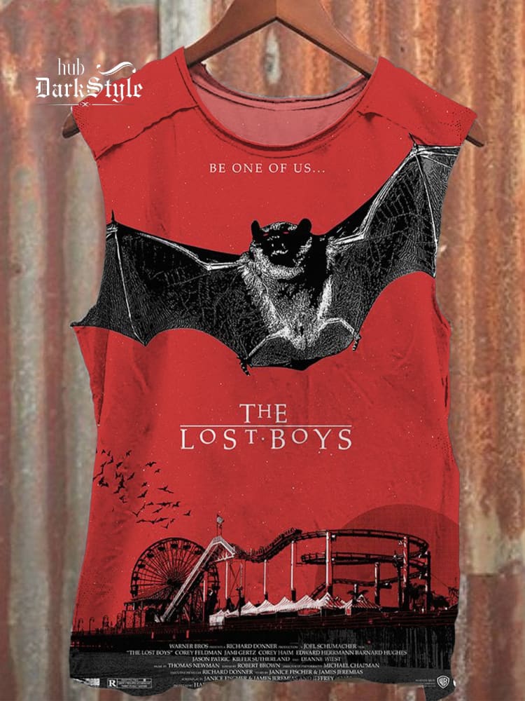 Lässiges Tanktop mit Lost Boys-Aufdruck, Unisex 