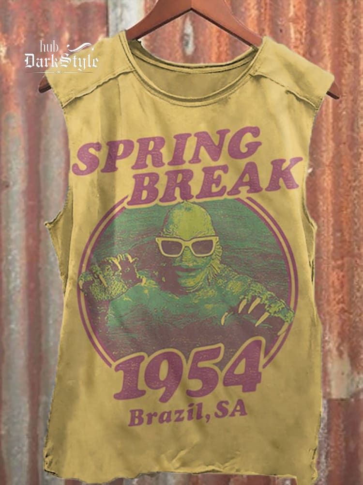 Spring Break 1954 Kreatur Unisex klassisches Tank Top 