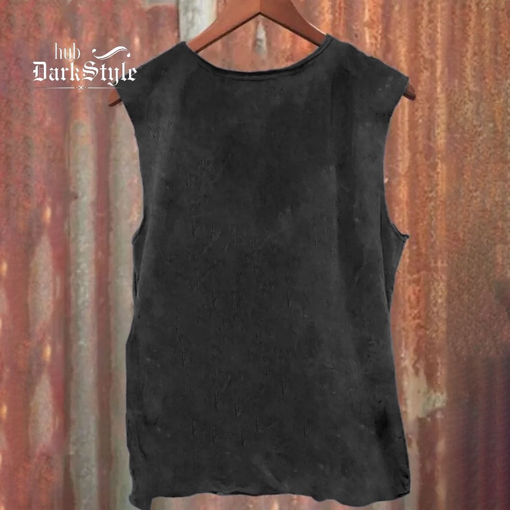 Unisex Tank Top mit Aufdruck „Weiblicher Teufel“ 