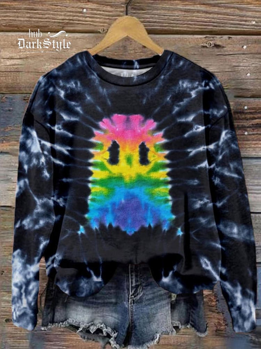 Halloween Print Casual  Sweatshirt