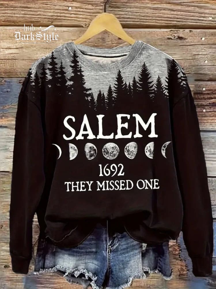 Halloween 1692 Sie haben eine Kunst verpasst Casual Sweatshirt 