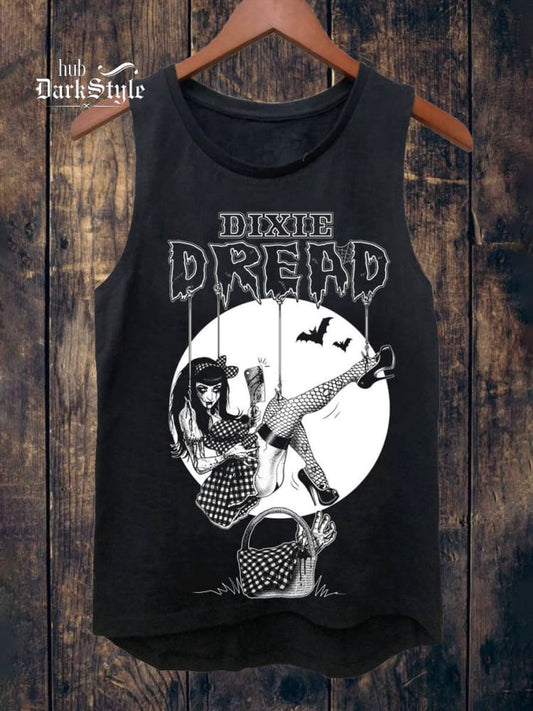 Tanktop mit Dixie-Dread-Print, Unisex 