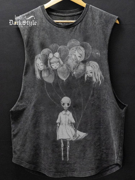 Men's Horror Anime Art Classic Tank Top