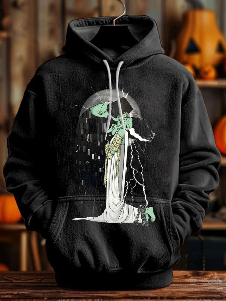 Unisex Kapuzenpullover mit Kunstdruck „Love Beyond Death“ 