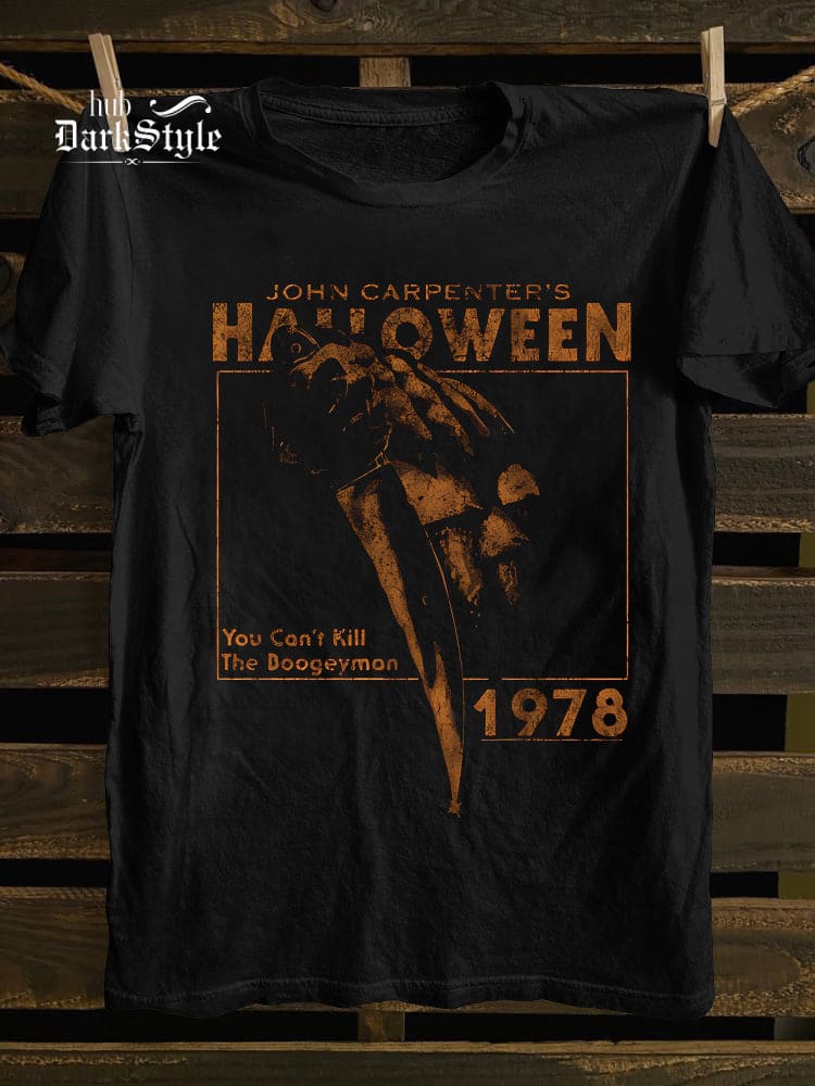 T-shirt classique unisexe Halloween Can't Kill The Boogeyman 