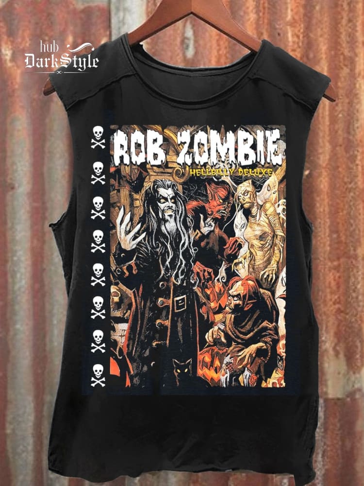 Unisex Horror Zombies Totenkopf Klassisches Tank Top