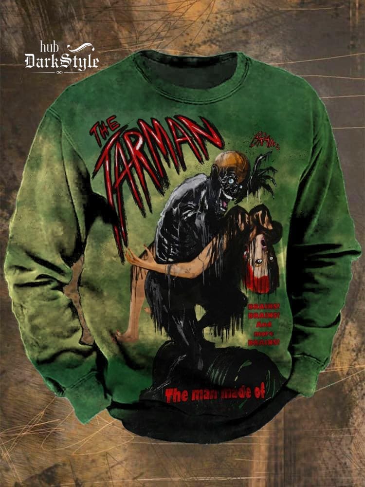 Lässiges Sweatshirt mit „The Toxic Avenger“-Kunstdruck 