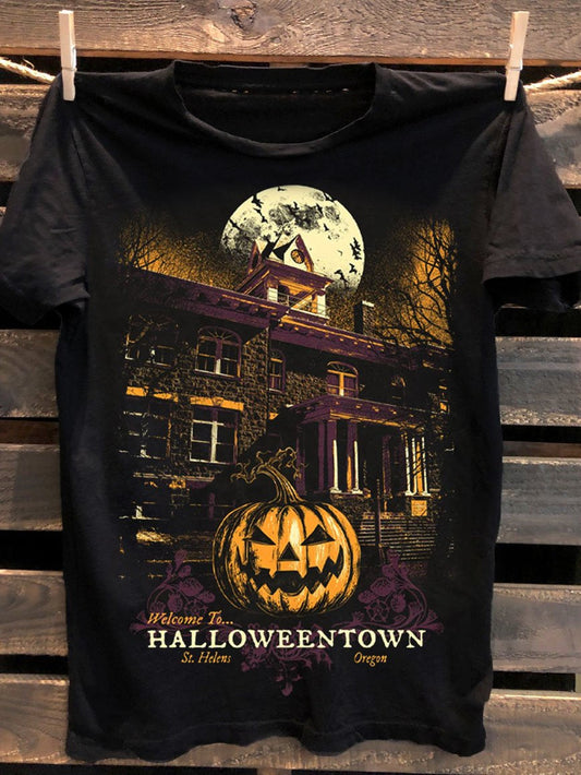 The Horrors of Halloween Print Unisex Classic T-shirt