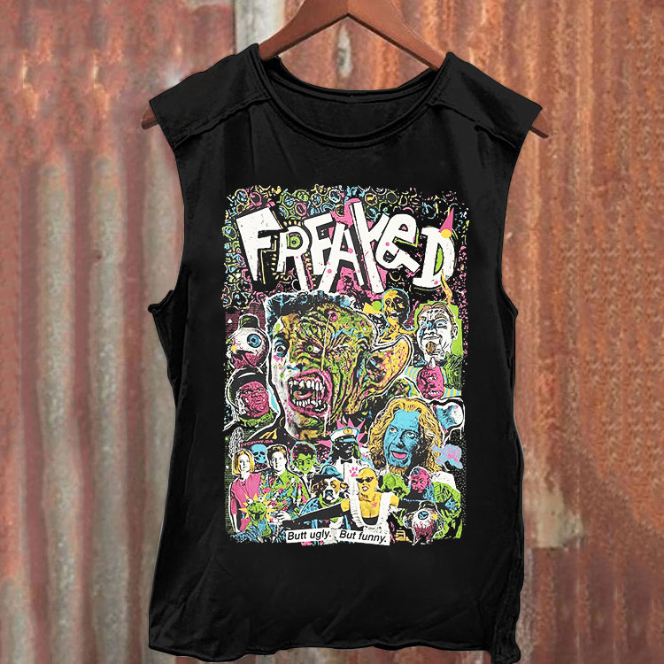 Unisex Horror Story Print Tank Top