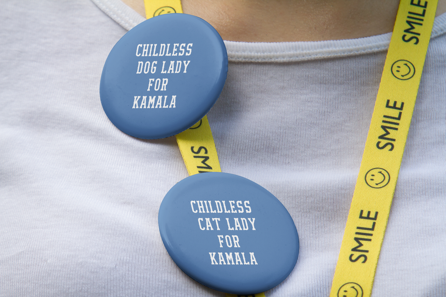 Childless Cat/Dog Lady Button